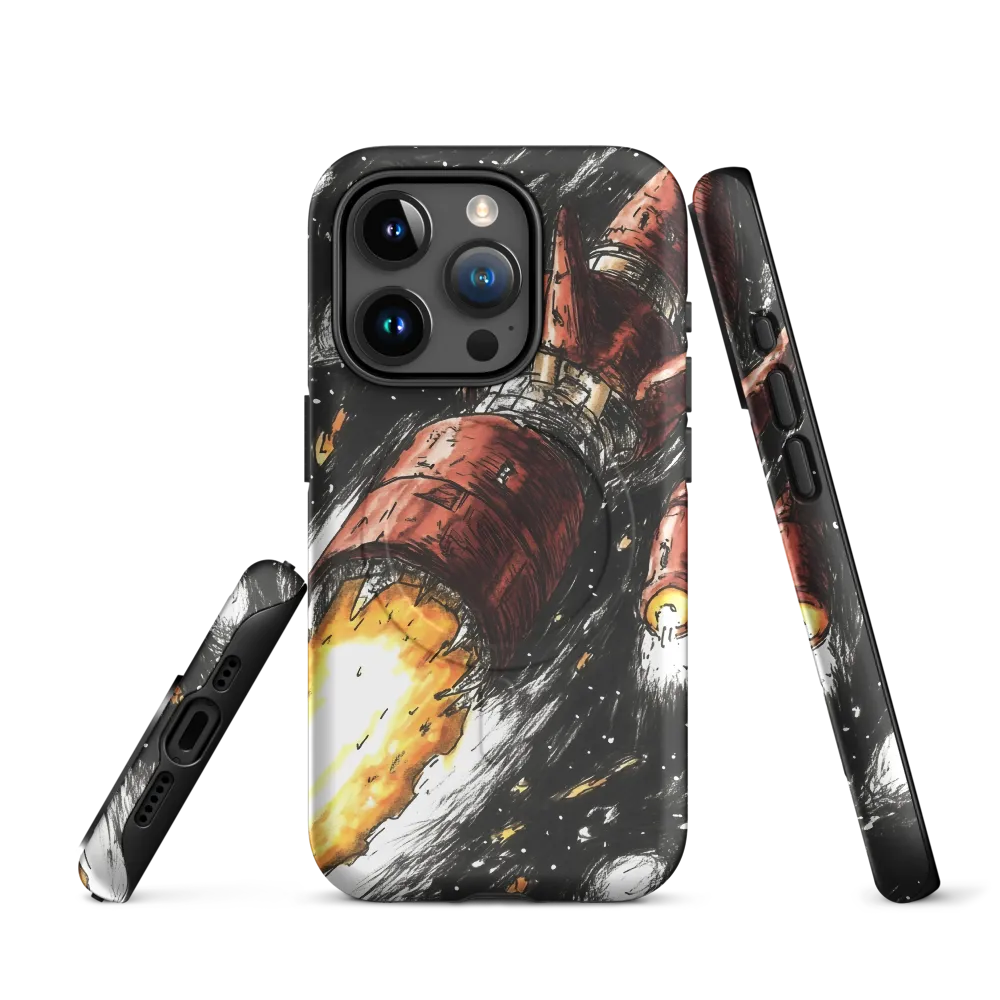 Ignition in the Abyss | Phone Case |  15 Pro | MagSafe® Tough Case | Matte