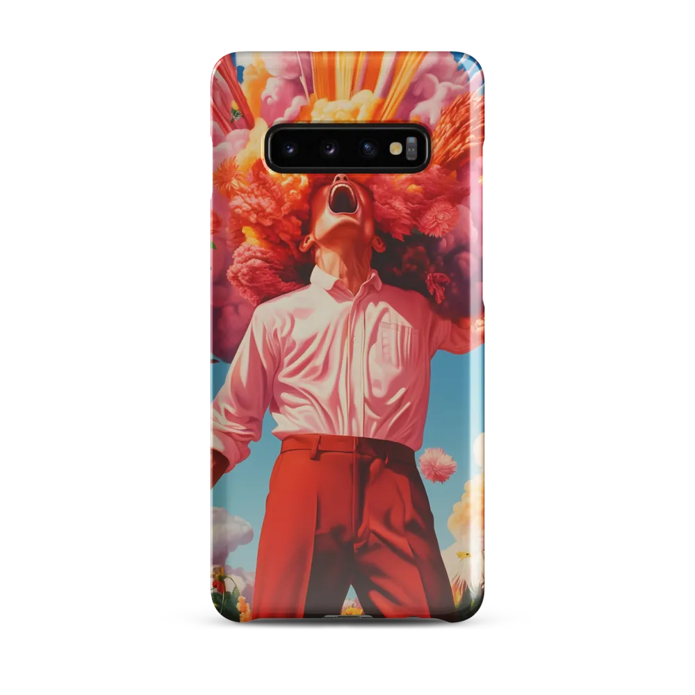 Eruption of Expression | Phone Case |  S10 Plus | Snap Case | Glossy