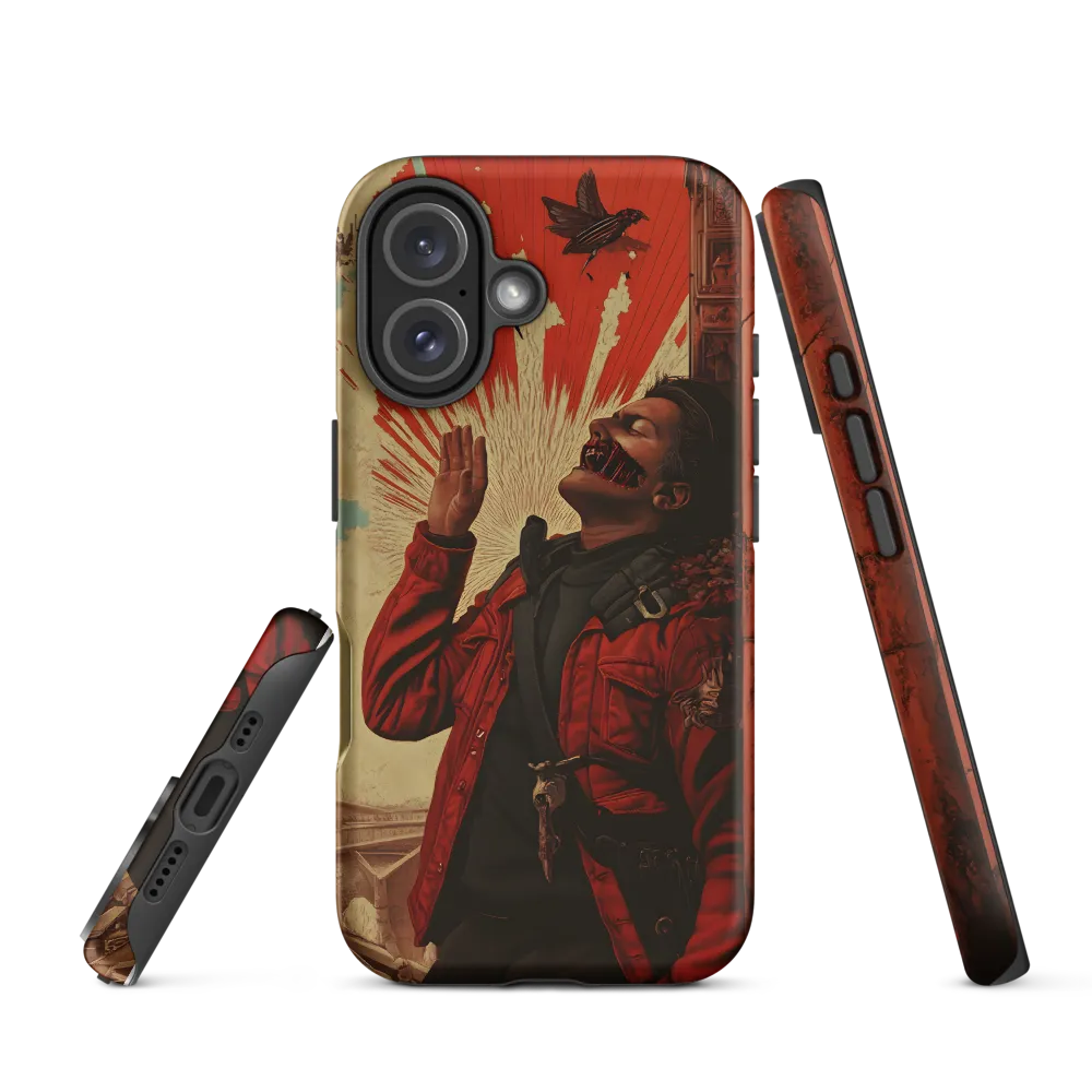 Defiant Echoes of Ruin | Phone Case