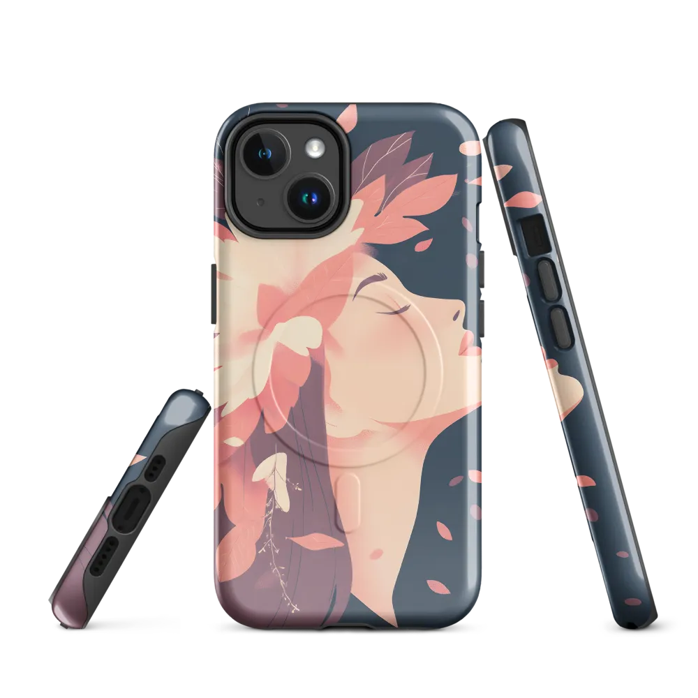 Nature's Embrace | Phone Case |  14 | MagSafe® Tough Case | Glossy