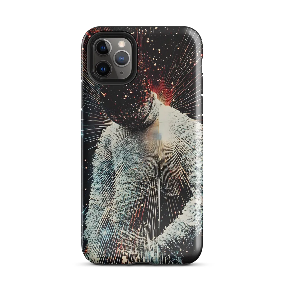 Ethereal Astronaut: A Journey Through the Cosmos | Phone Case |  11 Pro Max | Tough Case | Glossy