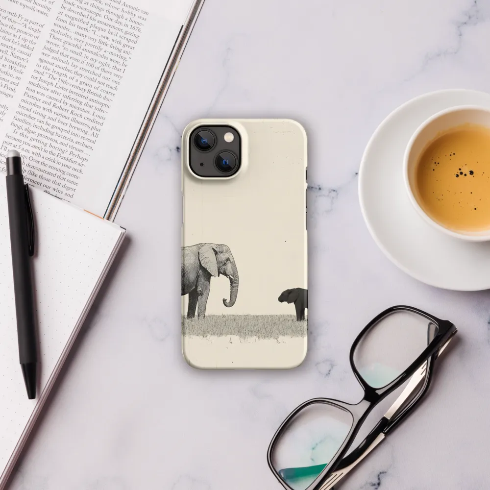 Contrasting Companions | Phone Case |  13 | Snap Case | Matte