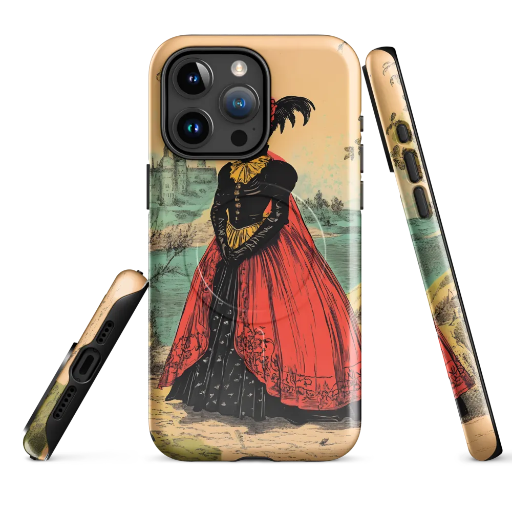 Elegance in Red and Gold