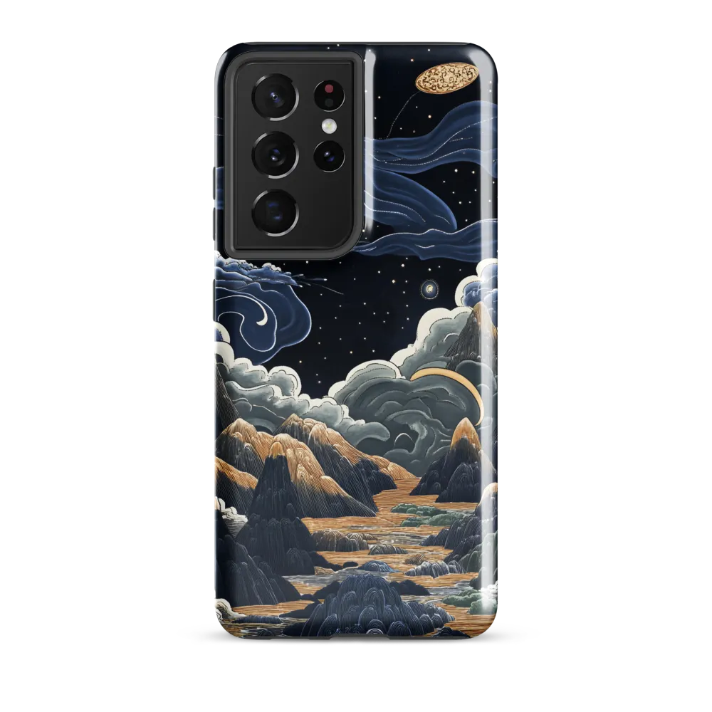Celestial Harmony: Peaks and Planets