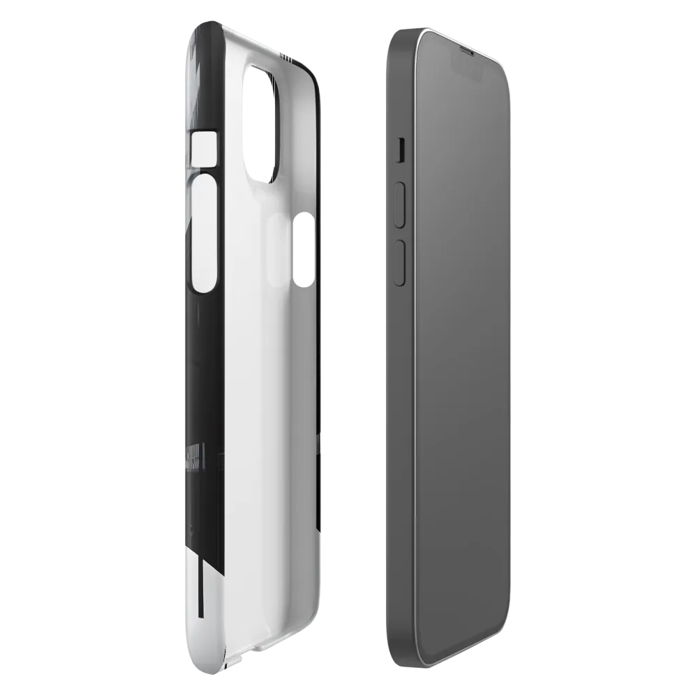 Urban Solitude: A Minimalistic Cityscape | Phone Case |  14 Plus | Snap Case | Glossy
