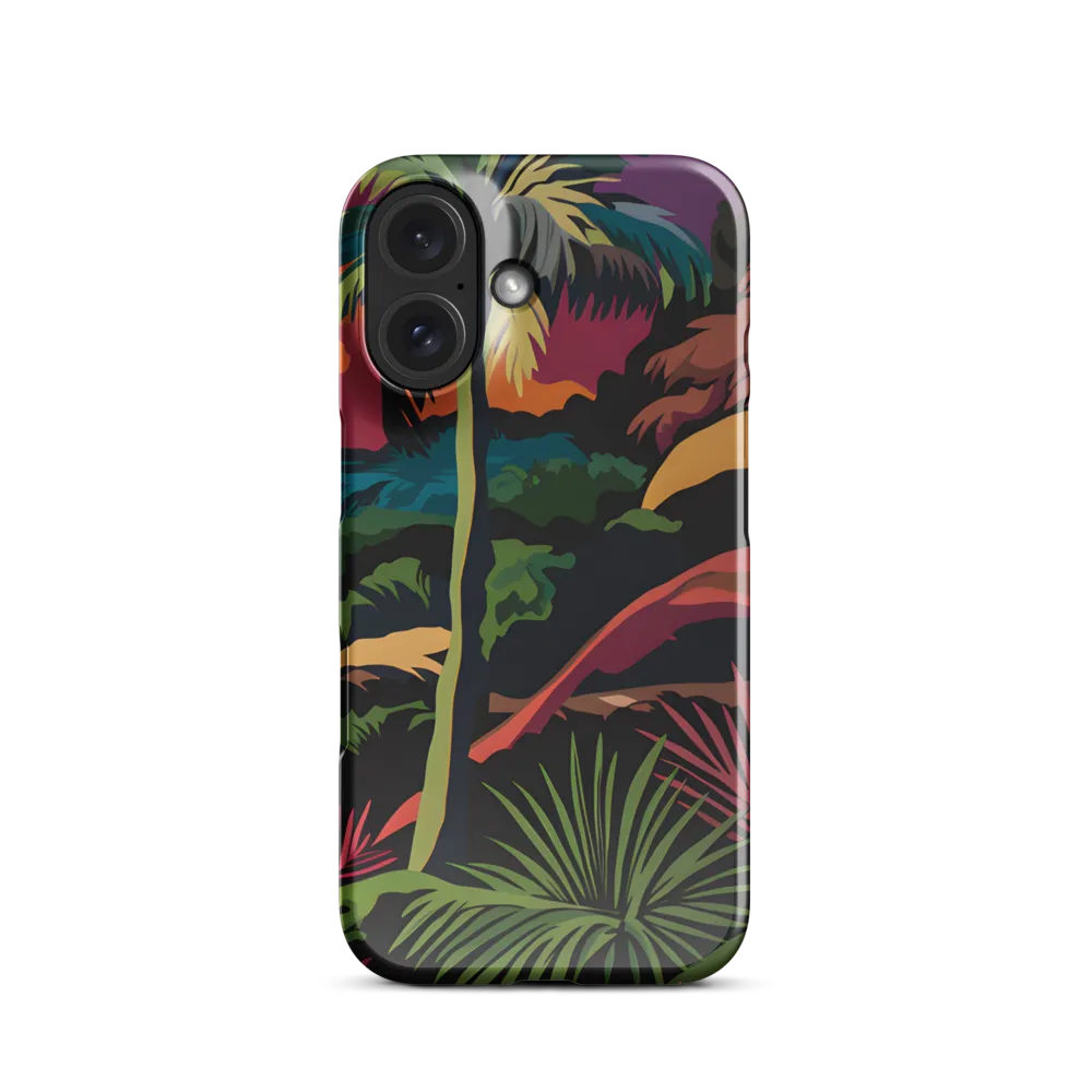 Tropical Sunset Escape | Phone Case |  16 | Snap Case | Glossy