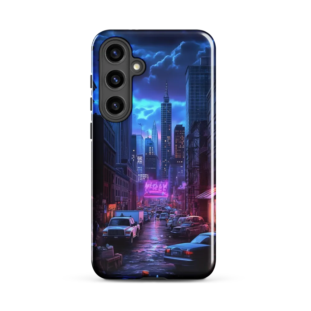 Urban Mystique: A Cyberpunk Night