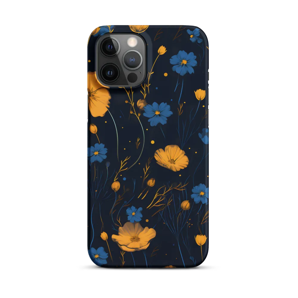 Nocturnal Blossoms | Phone Case |  12 Pro Max | Snap Case | Matte