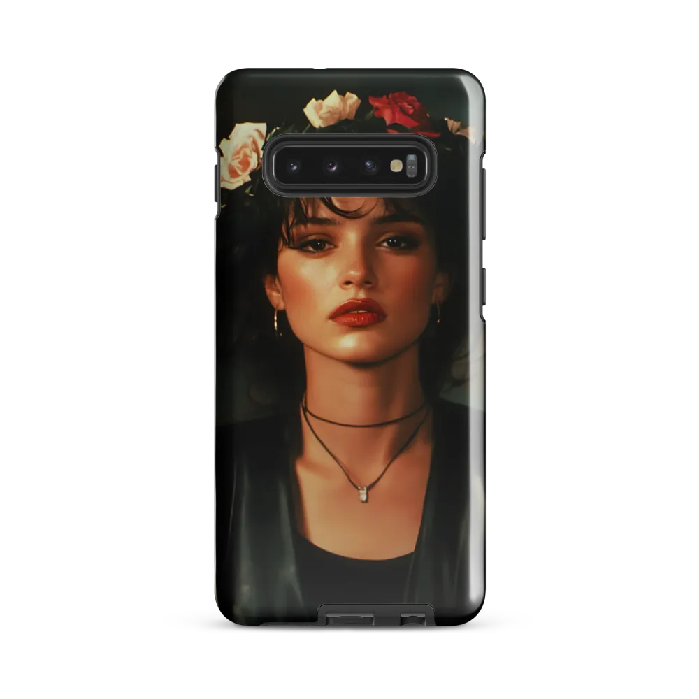 Floral Elegance | Phone Case |  S10 Plus | Tough Case | Glossy