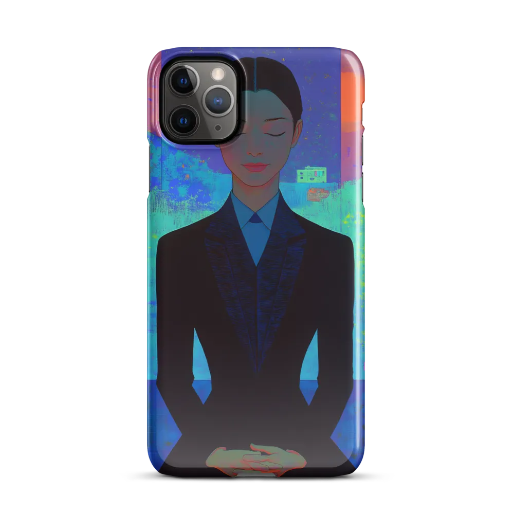 Serenity in Reflection | Phone Case |  11 Pro Max | Snap Case | Glossy