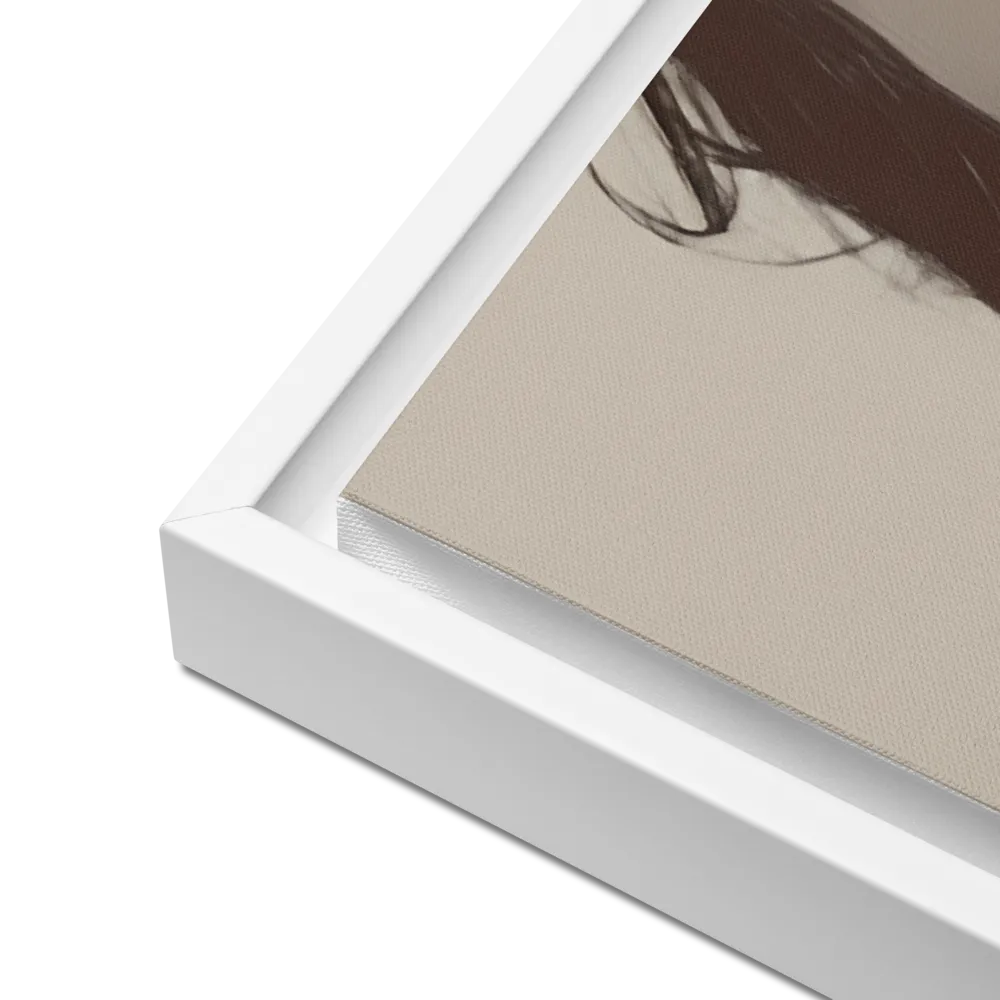 Echoes of Emotion | Canvas with White Frame | 24″×36″