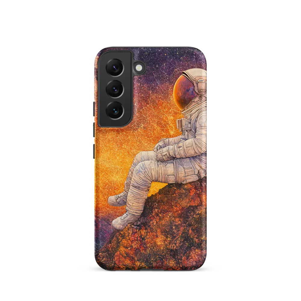 Cosmic Contemplation | Phone Case |  S22 | Tough Case | Matte