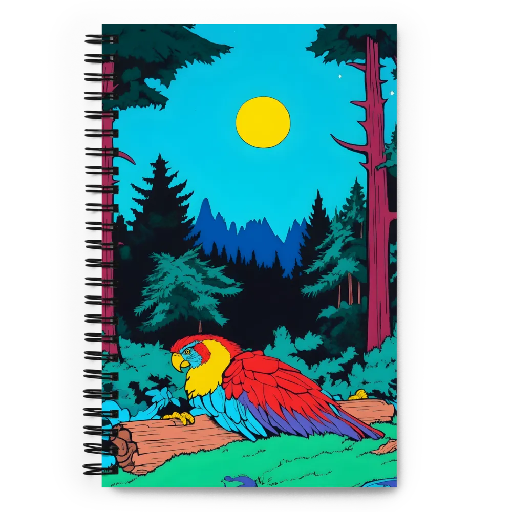 Whimsical Forest Guardian | Spiral Notebook