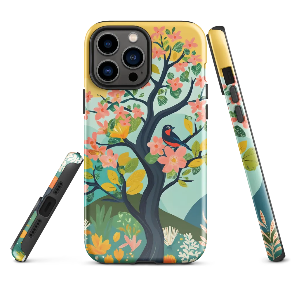 Spring Blossoms: A Serene Encounter