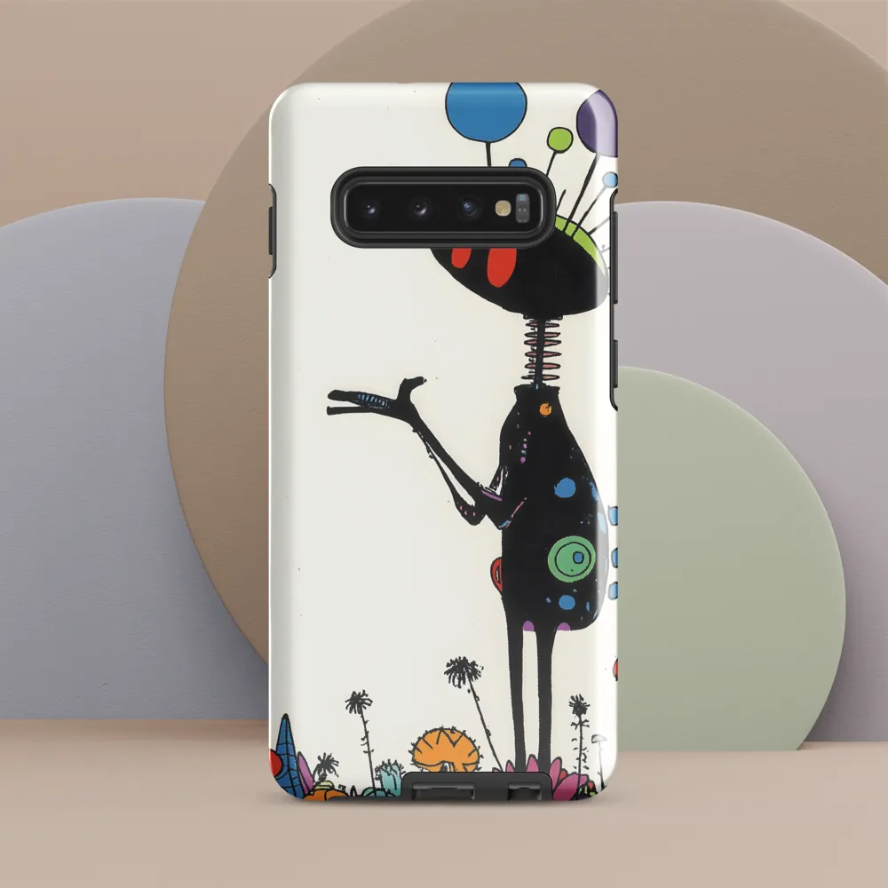 Whimsical Encounter | Phone Case |  S10 Plus | Tough Case | Glossy