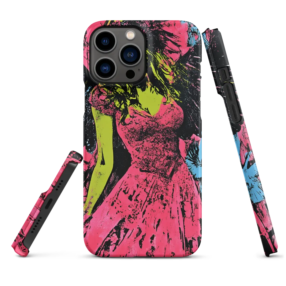 Mystical Angel in Neon Dreams