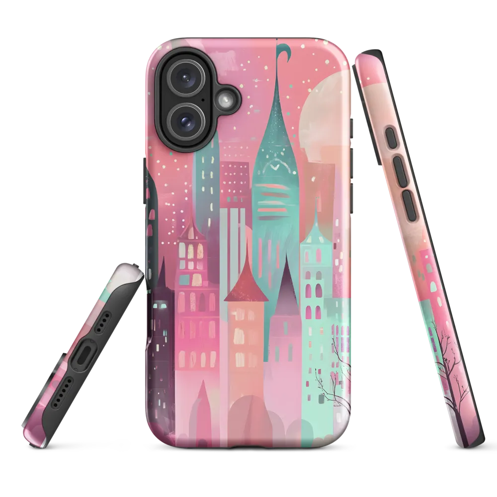 Whimsical City at Dusk