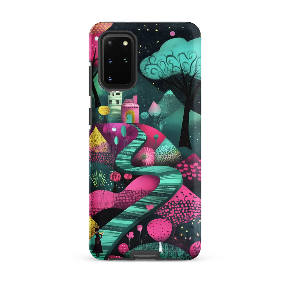 Whimsical Journey through Colorful Lands | Phone Case |  S20 Plus | Tough Case | Matte