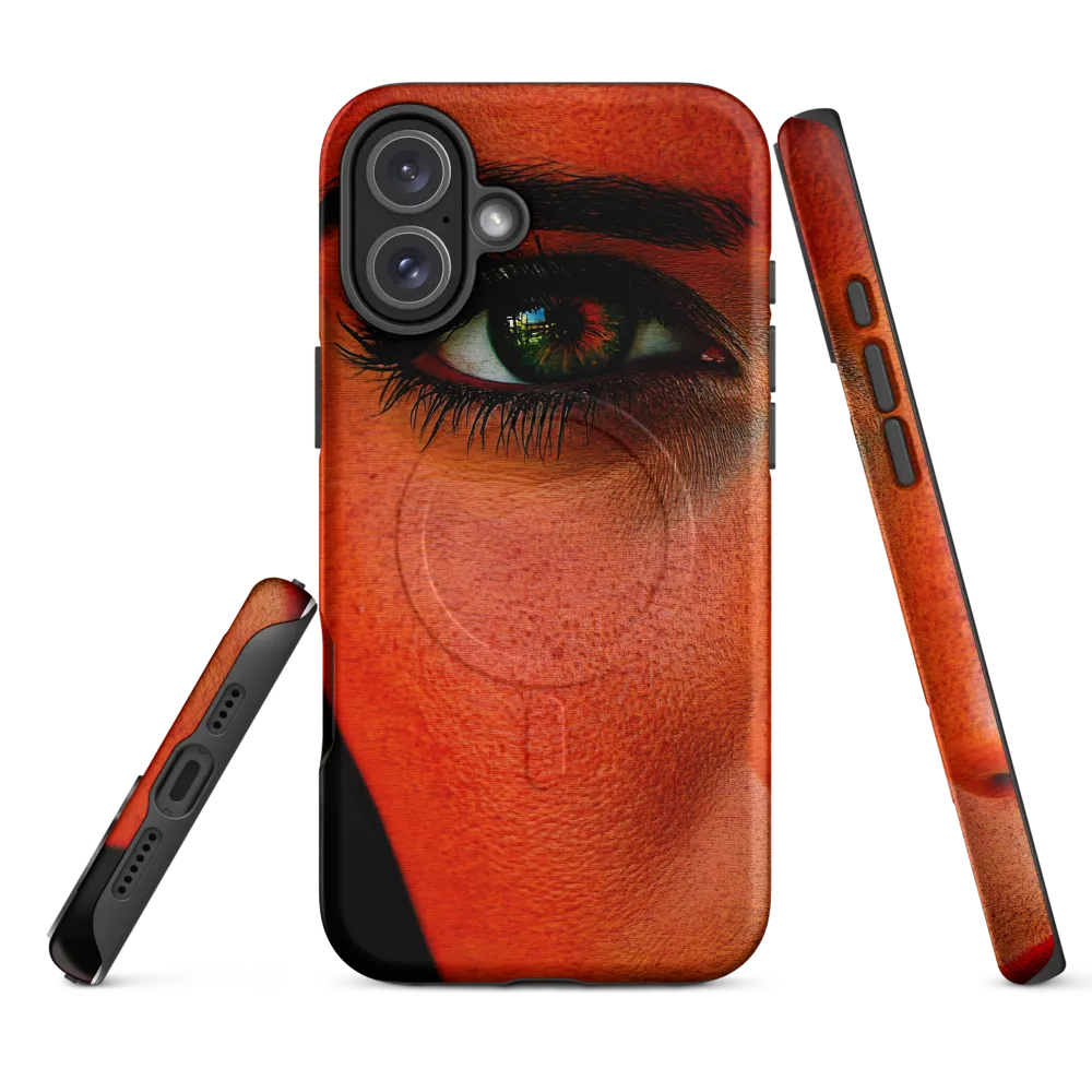 Gaze of Intensity | Phone Case |  16 Plus | MagSafe® Tough Case | Matte