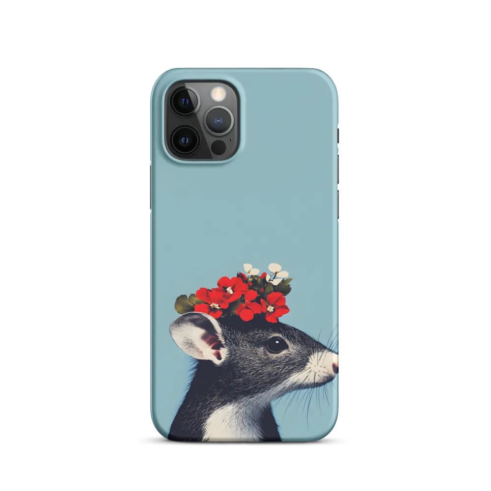 Whimsical Flora: A Mouse's Floral Crown