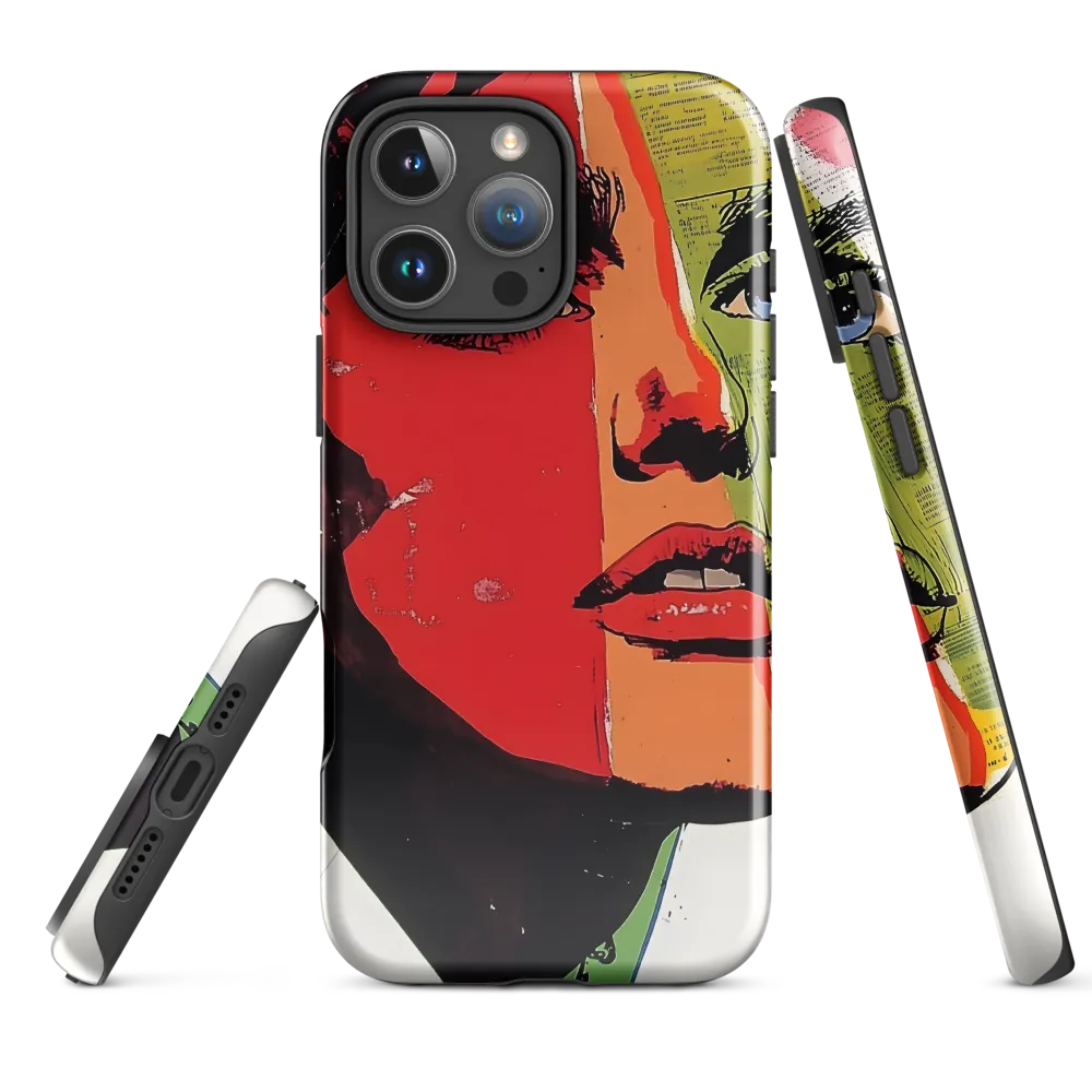 Vibrant Expressions: A Pop Art Portrait