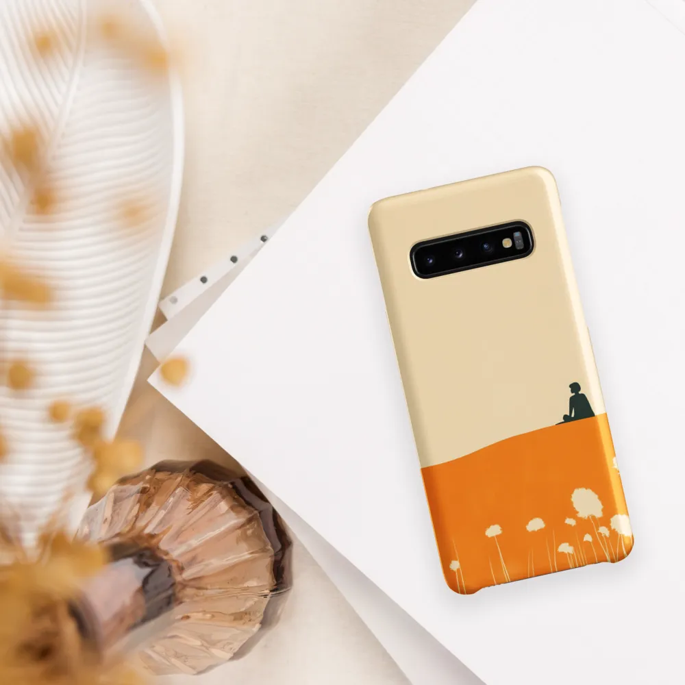 Quiet Contemplation | Phone Case |  S10 | Snap Case | Matte