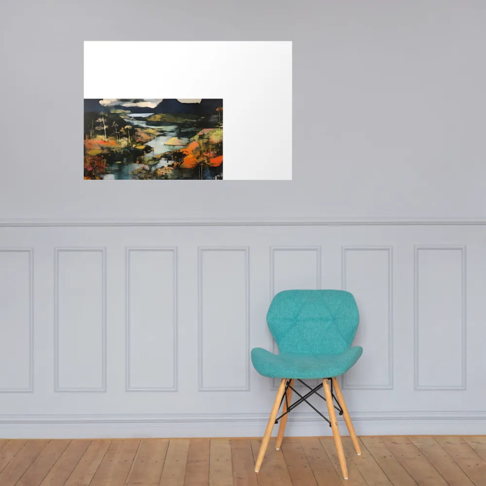 Harmony of Nature: An Abstract Journey | Poster | 24″×36″