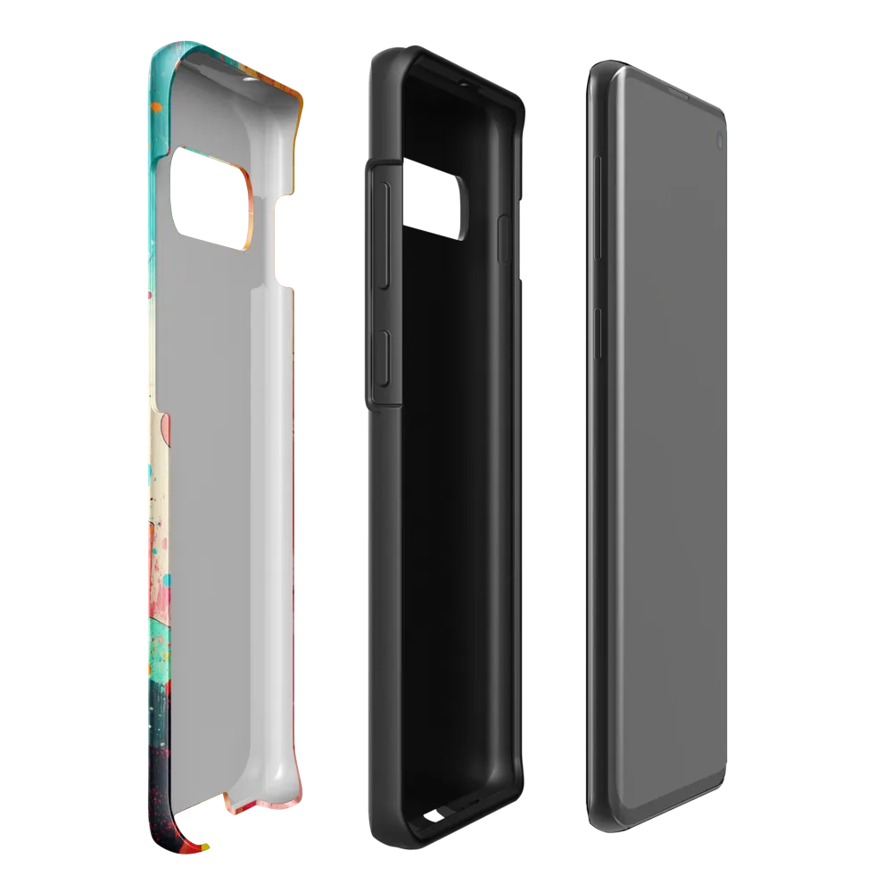 Cubist Symphony in Color | Phone Case |  S10 Plus | Tough Case | Glossy