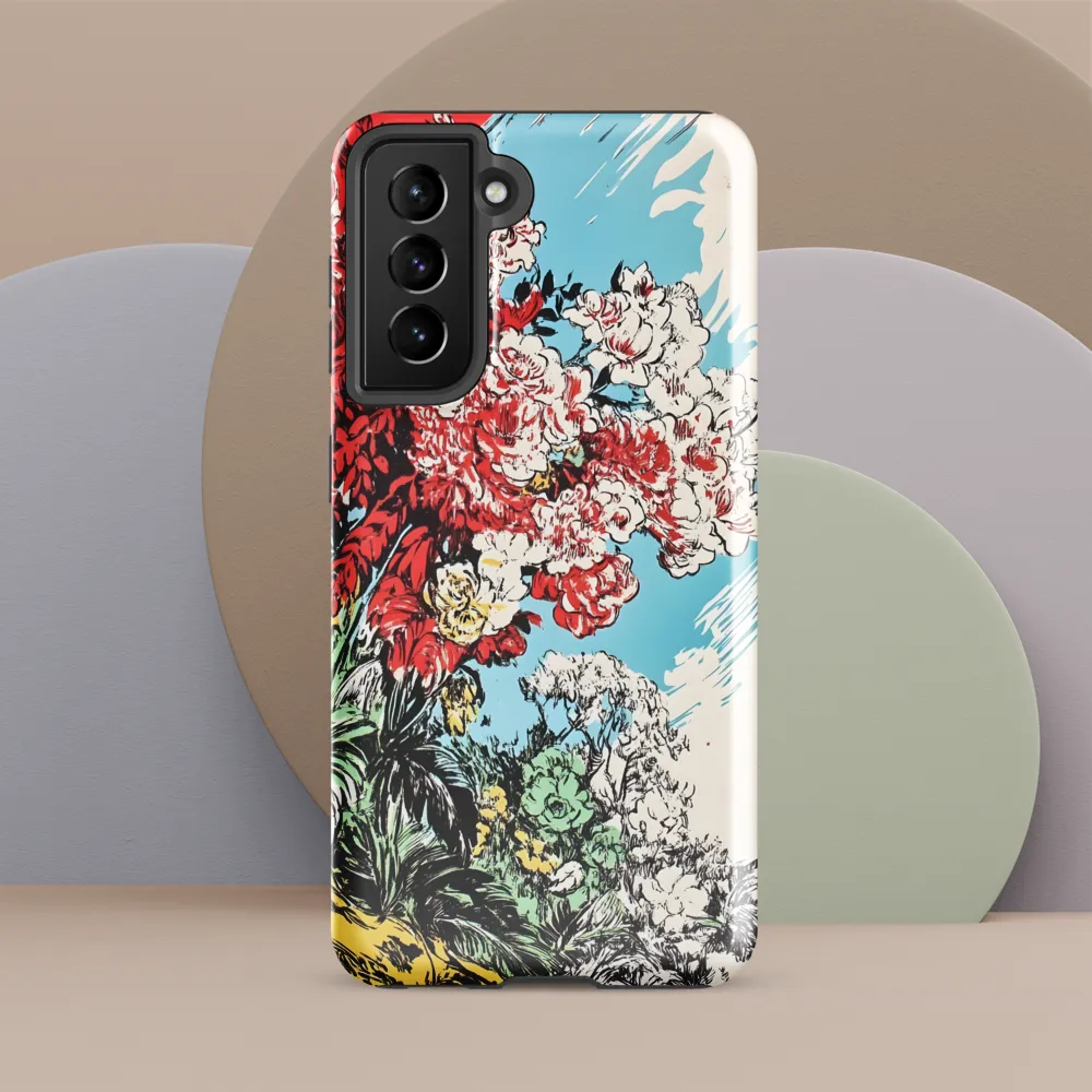 Floral Symphony in Bold Colors