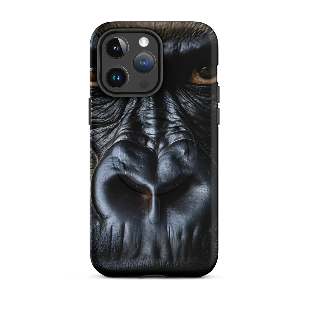 Gaze of the Wild: A Gorilla's Portrait