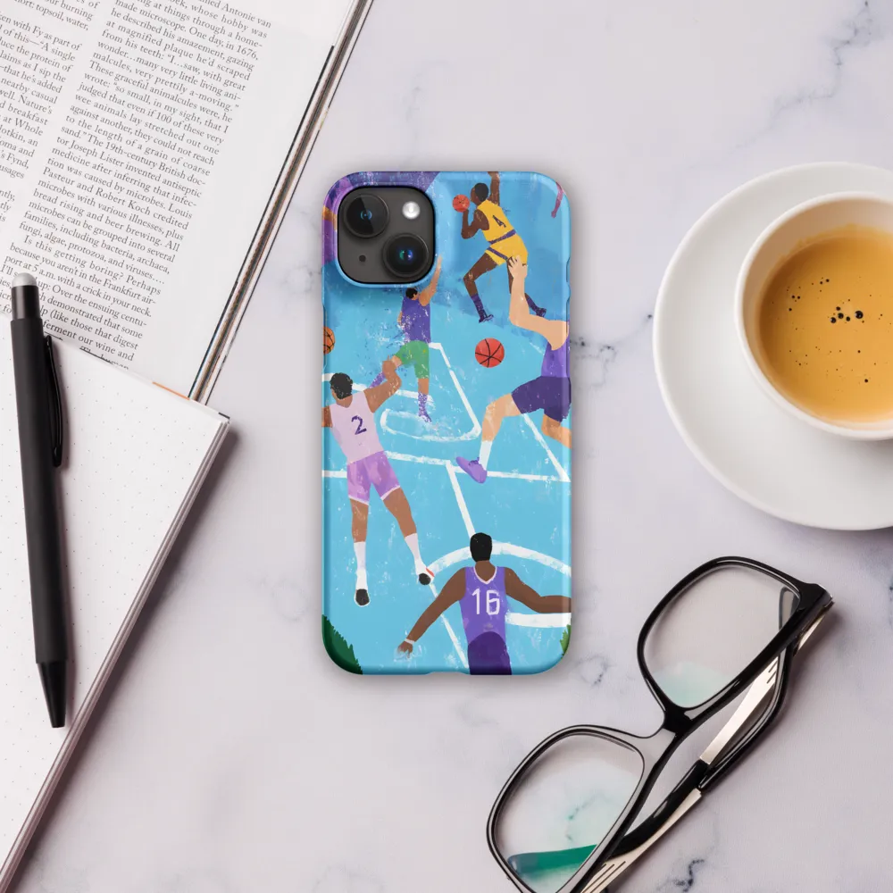 The Pulse of the Game | Phone Case |  15 Plus | Snap Case | Matte