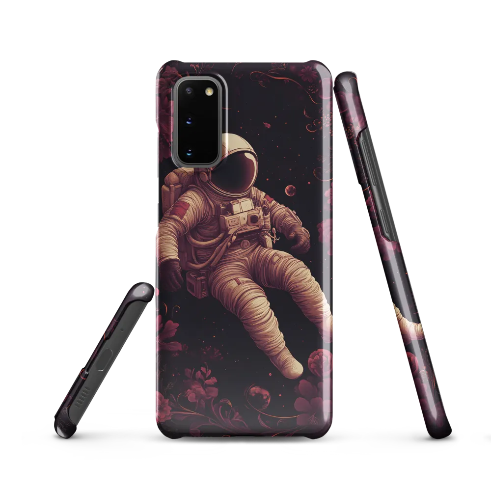 Cosmic Bloom: An Astronaut's Journey