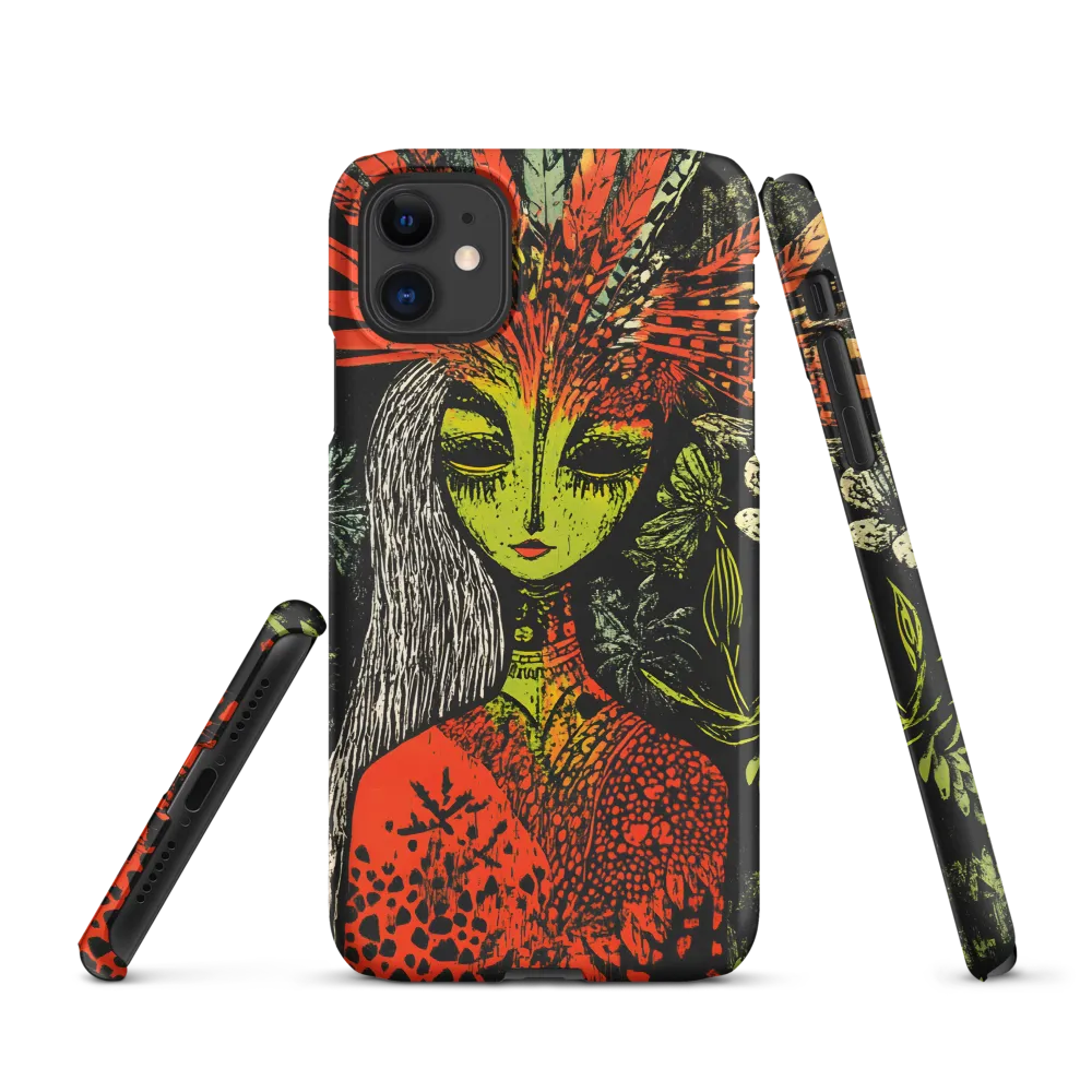 Mystical Flora: A Surreal Portrait