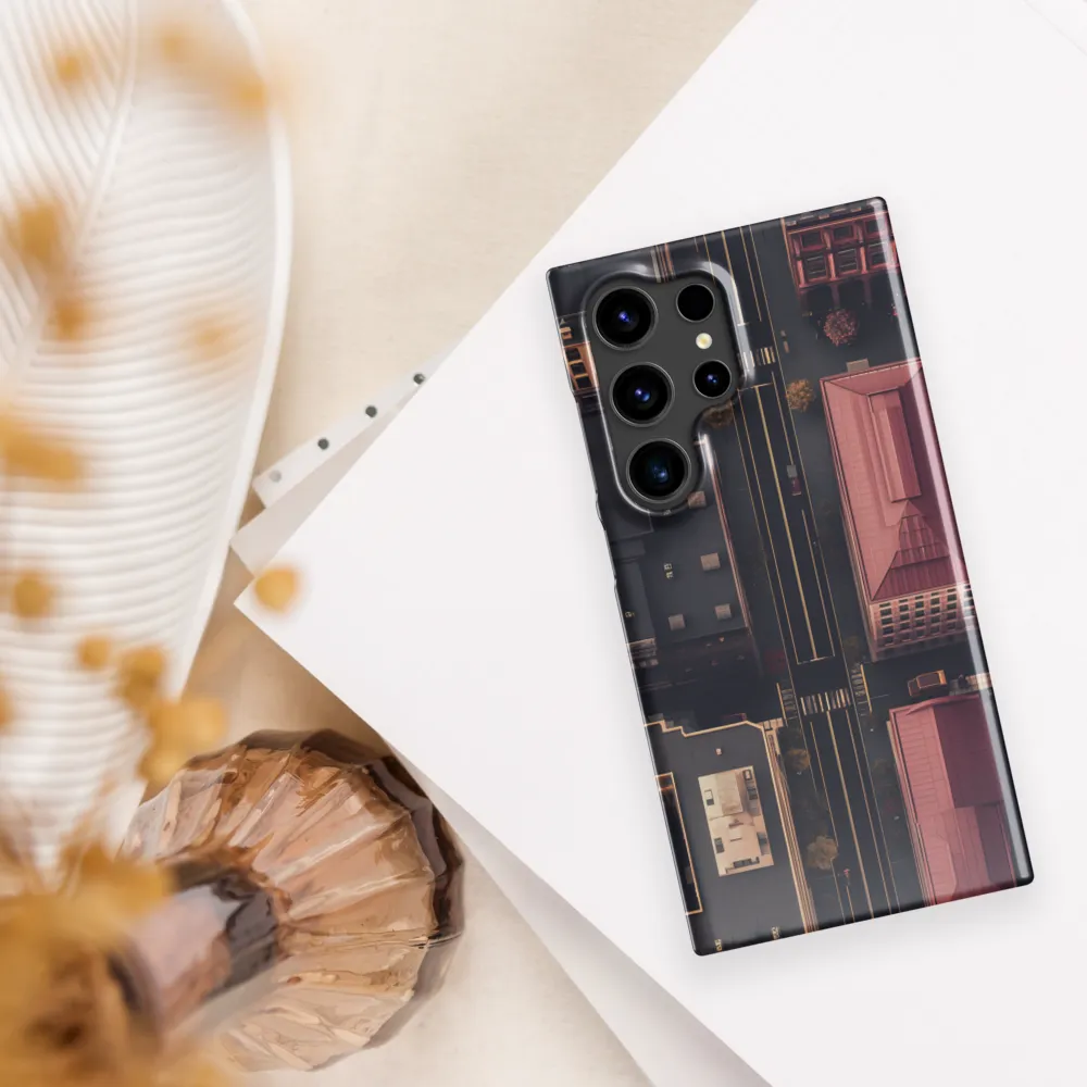 City Serenity at Dusk | Phone Case |  S24 Ultra | Snap Case | Glossy