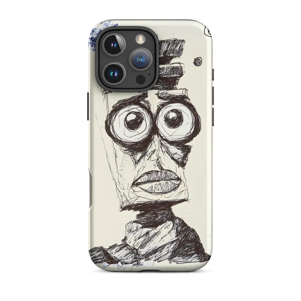 Abstract Surrealist Figure in Cubism