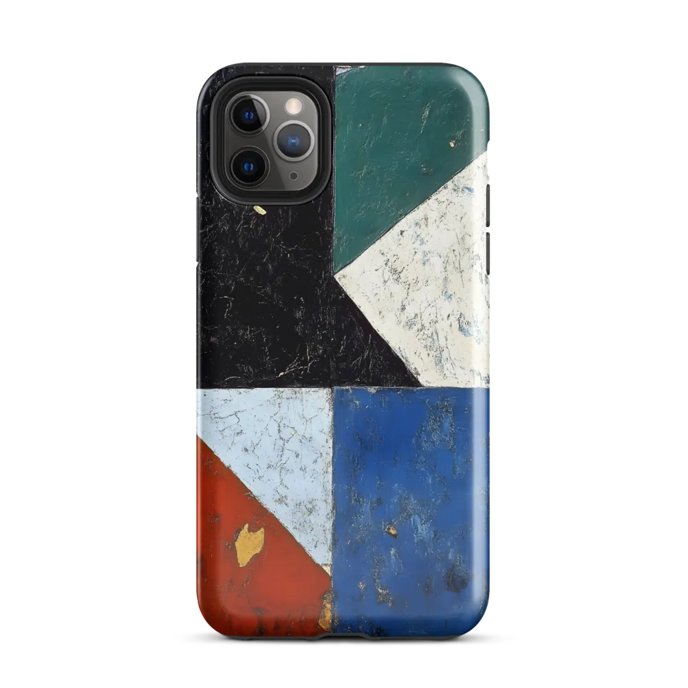 Geometric Tension: An Abstract Exploration | Phone Case |  11 Pro Max | Tough Case | Glossy