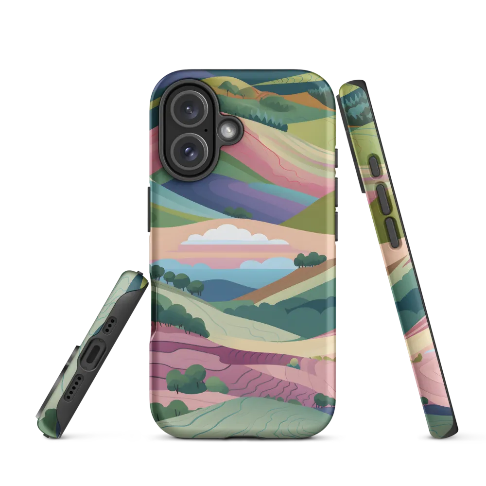 Harmonious Hills | Phone Case |  16 | Tough Case | Matte