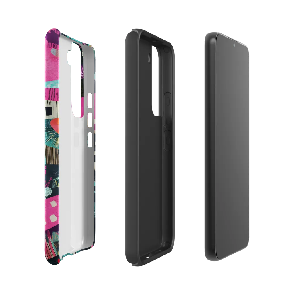 Whimsical Journey Through a Vibrant Landscape | Phone Case |  S22 | Tough Case | Matte