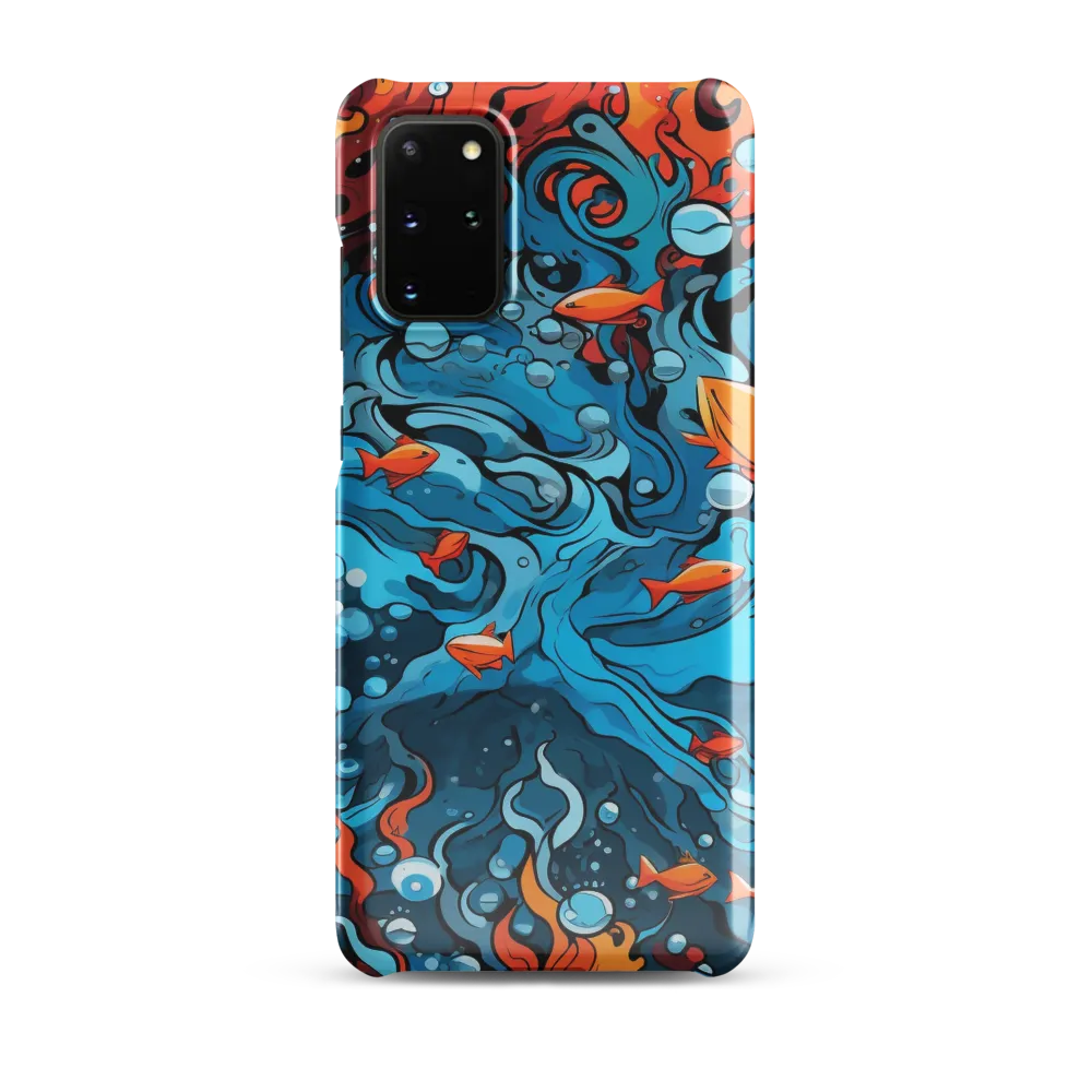 Fluid Harmony: Ocean and Flames