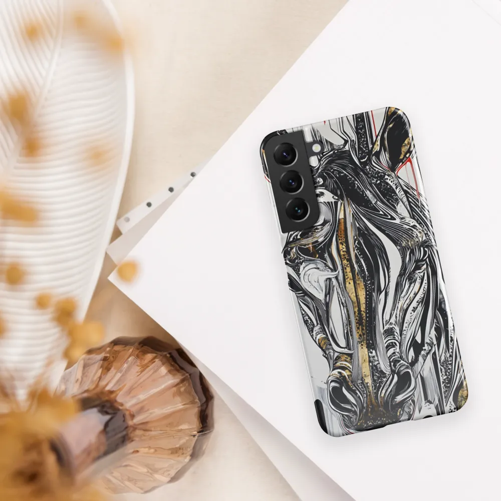 Ethereal Majesty: The Abstract Zebra