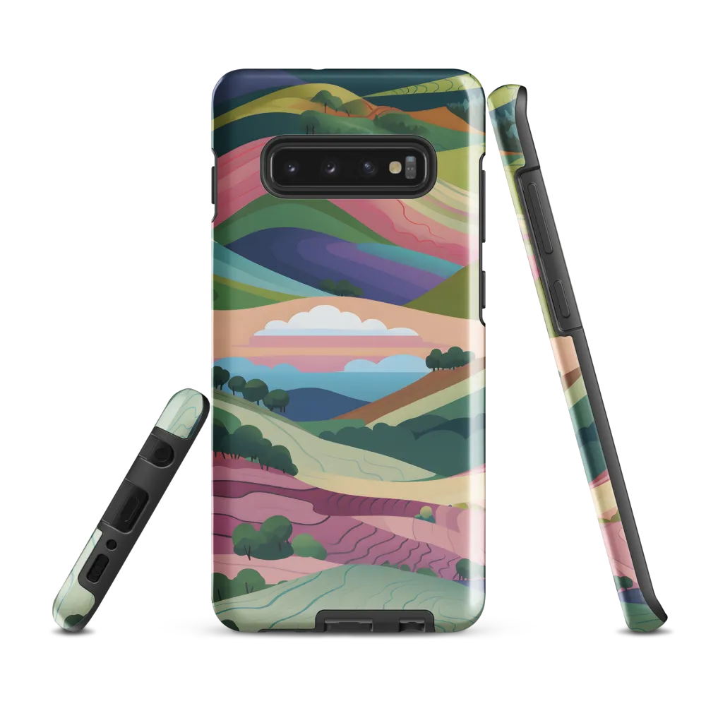 Harmonious Hills | Phone Case |  S10 Plus | Tough Case | Glossy