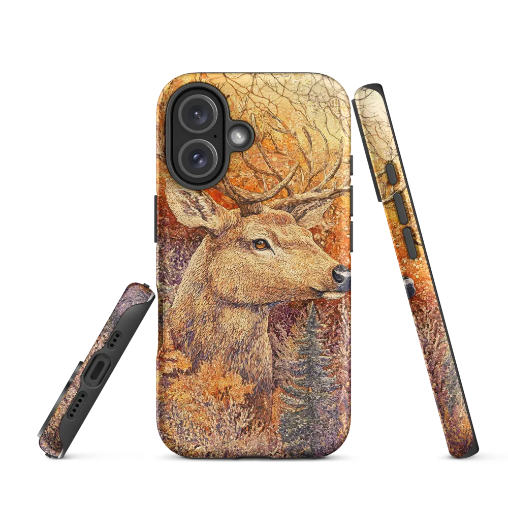 Majestic Serenity: The Autumn Deer | Phone Case