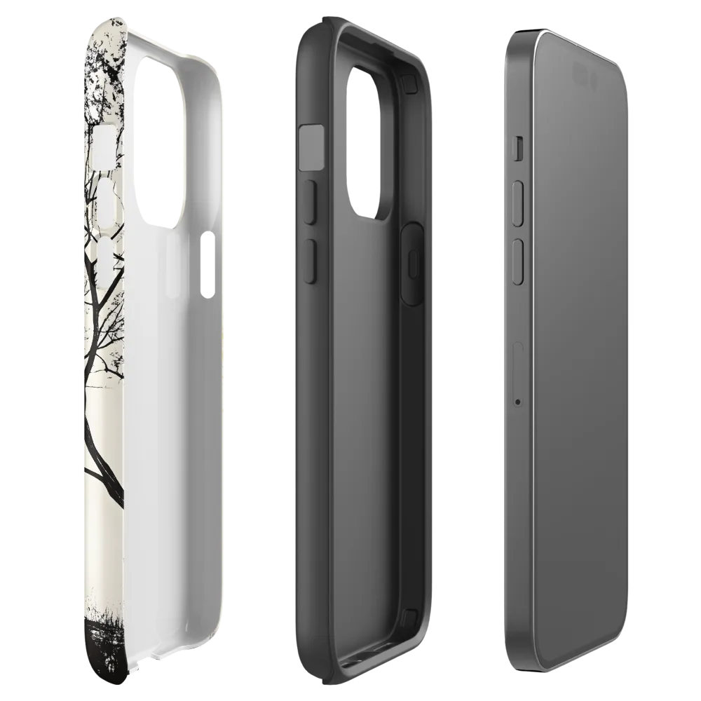 Whispers of Solitude | Phone Case |  14 Pro Max | Tough Case | Glossy