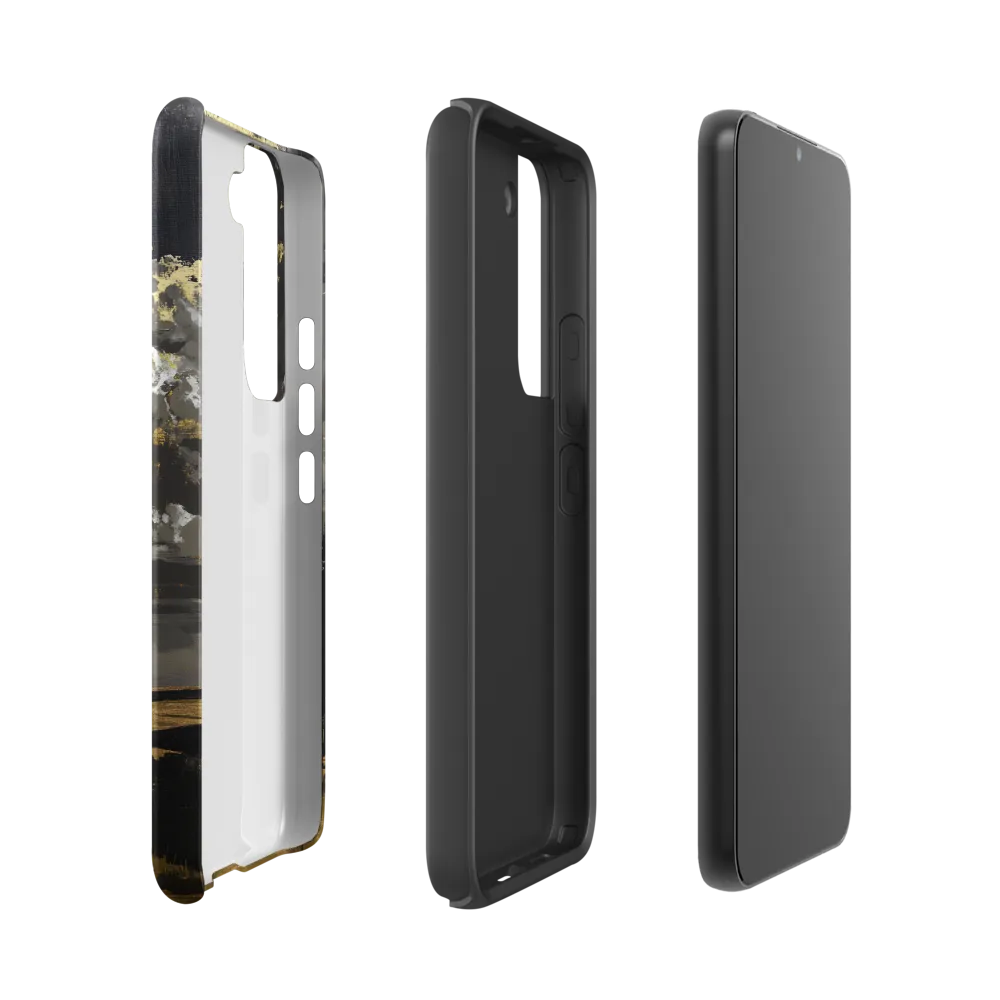 Golden Serenity in a Dramatic Sky | Phone Case |  S22 | Tough Case | Matte