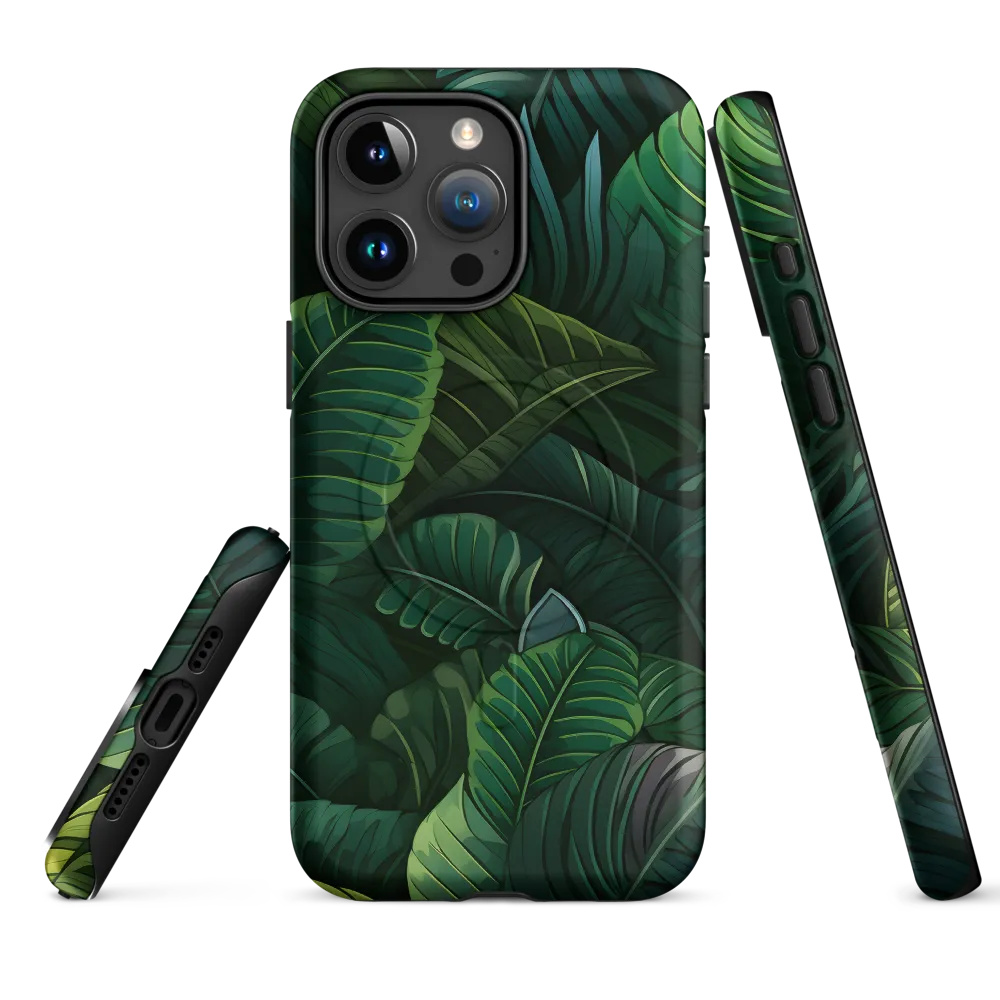Lush Canopy: A Tropical Foliage Study