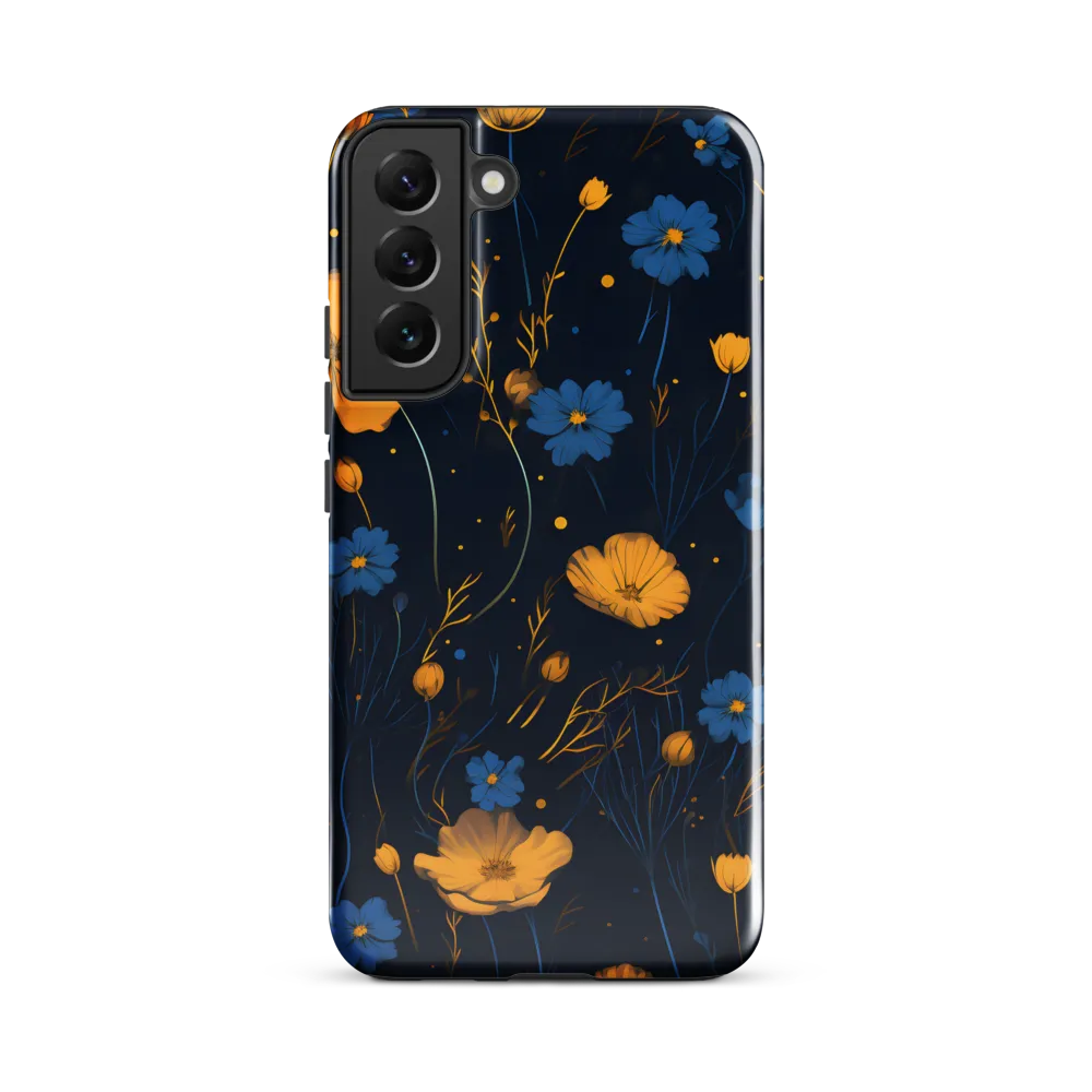 Nocturnal Blossoms | Phone Case |  S22 Plus | Tough Case | Glossy