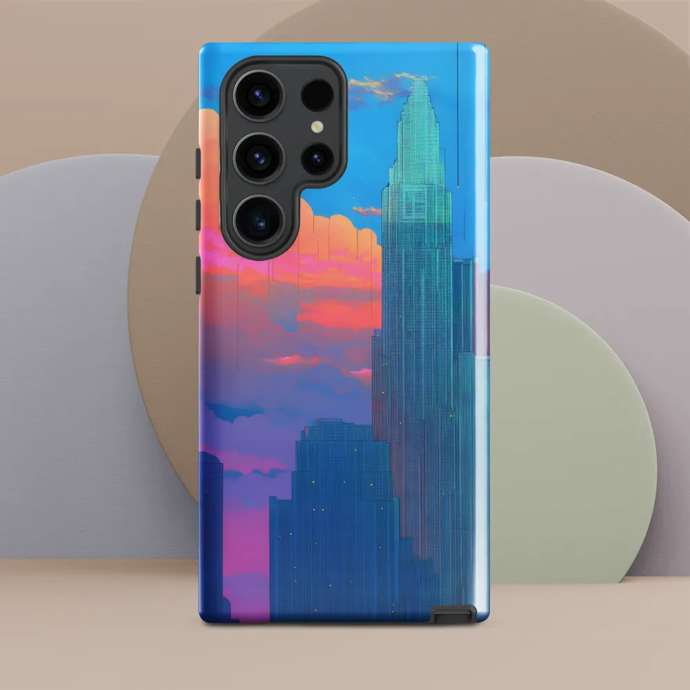 Twilight Reflections: A Digital Cityscape