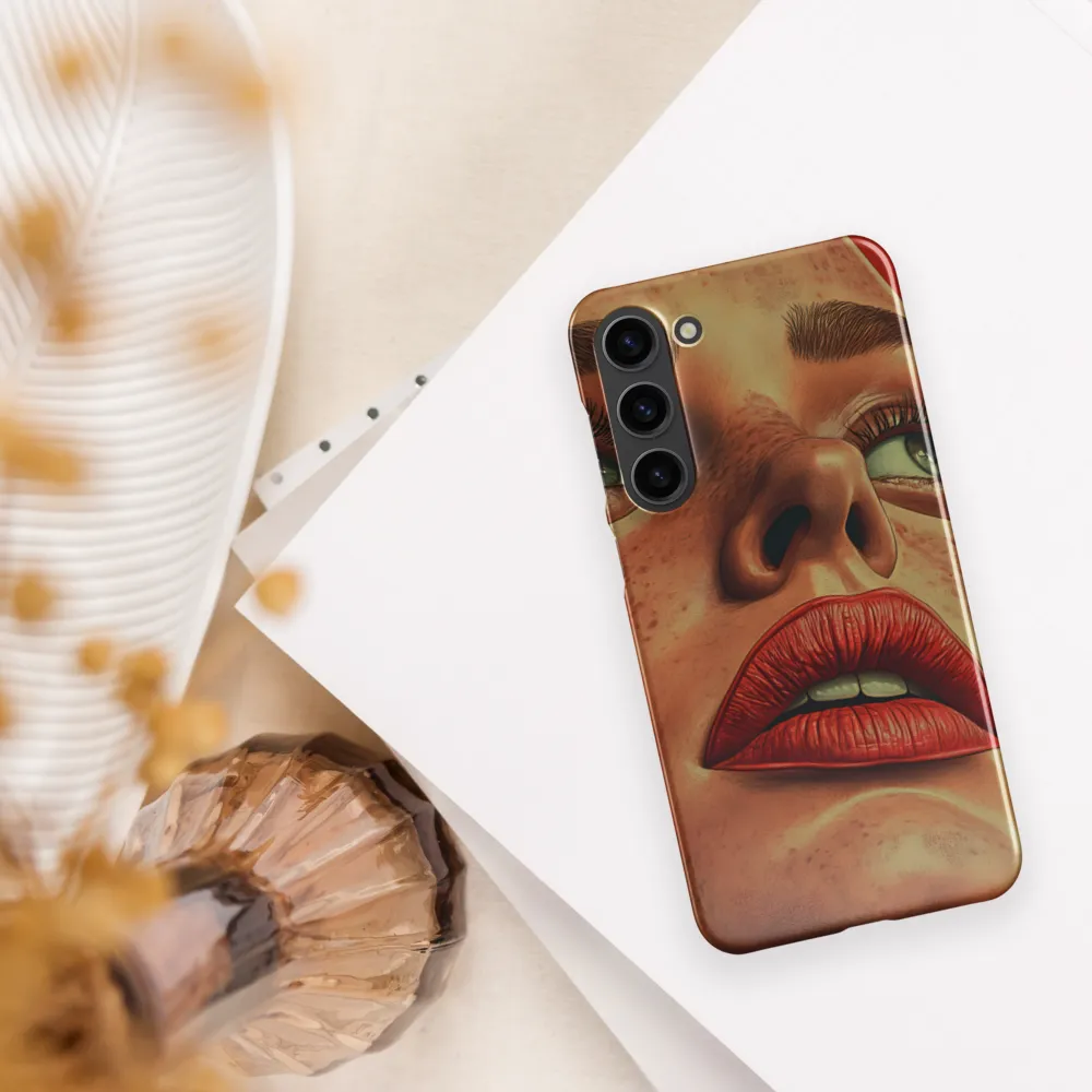 Red Intensity: A Portrait of Elegance