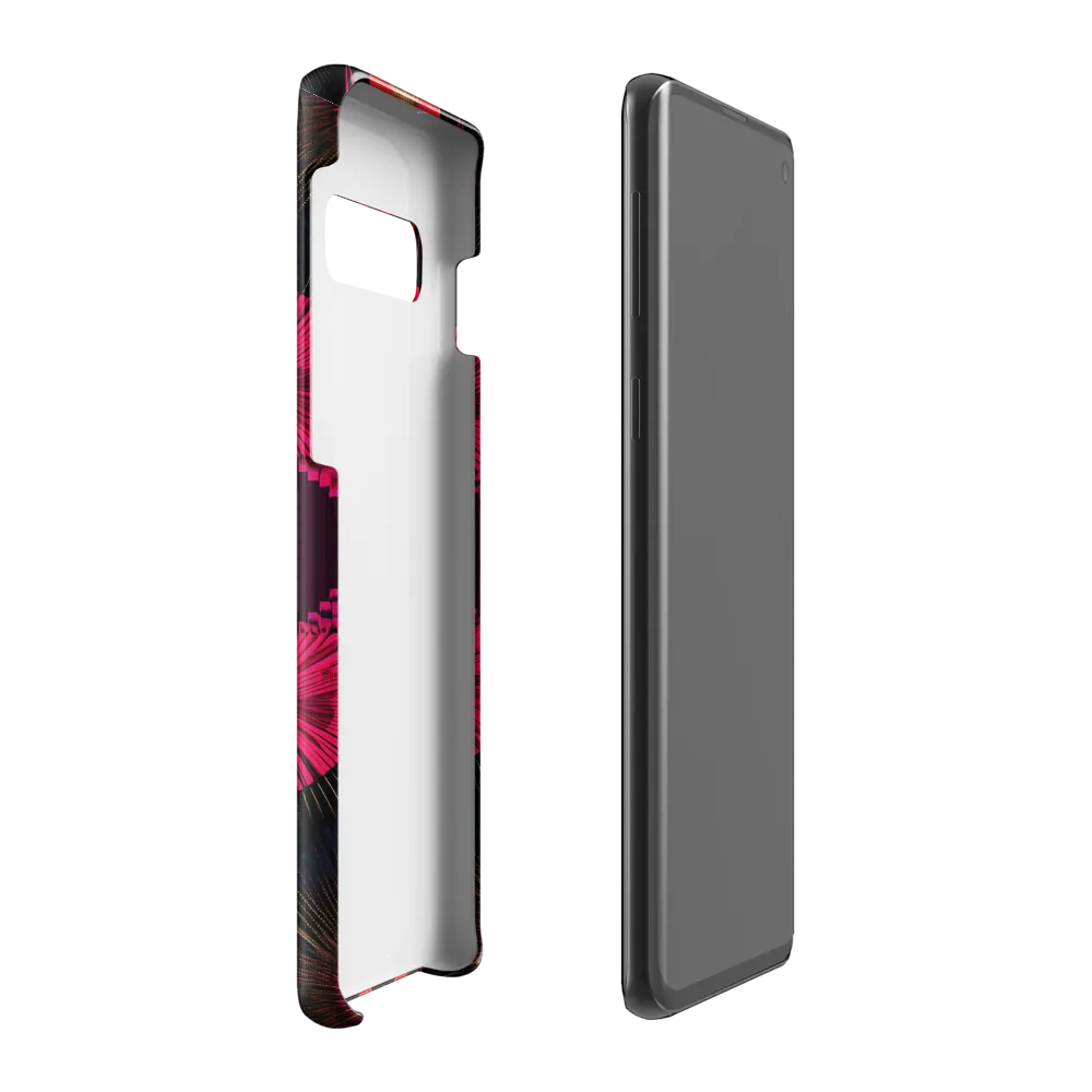 Dynamic Geometric Symphony | Phone Case |  S10 Plus | Snap Case | Glossy