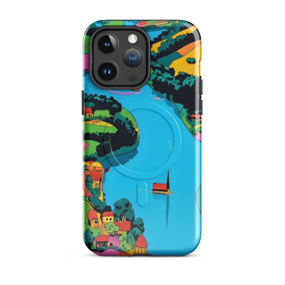 Whimsical River Landscape